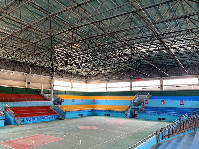 太仓富川体育馆网架